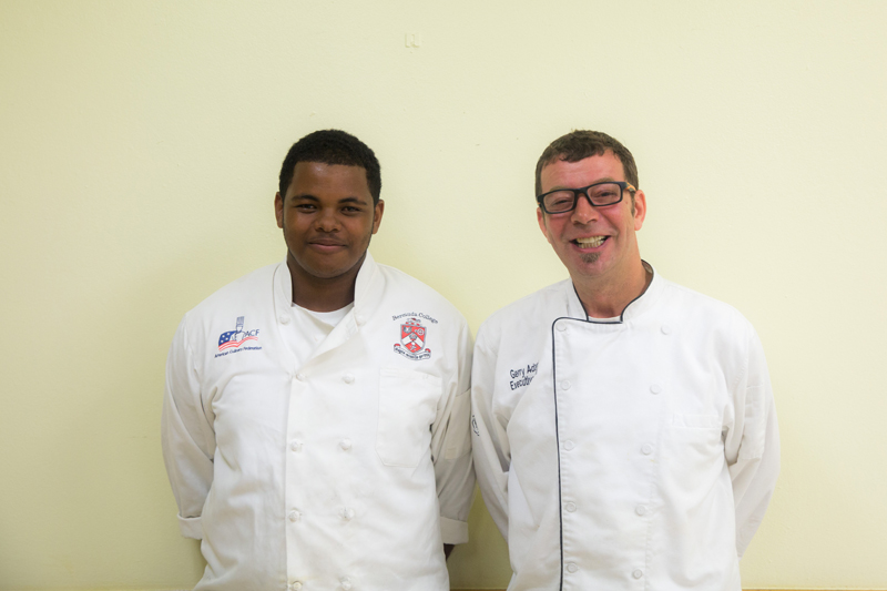 Jai and Chef Gerry Adams