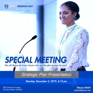 Special Meeting: Strategic Plan Presentation &mdash; Dec 2, 6:15 pm