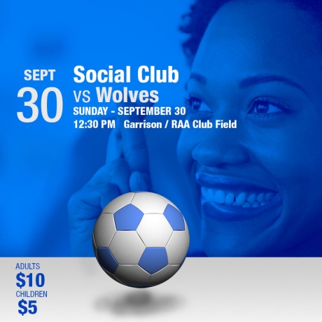 Sunday &ndash; September 30 &ndash; Social Club v Wolves