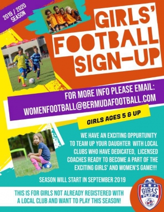 2019 Girls' Football Sign-Up